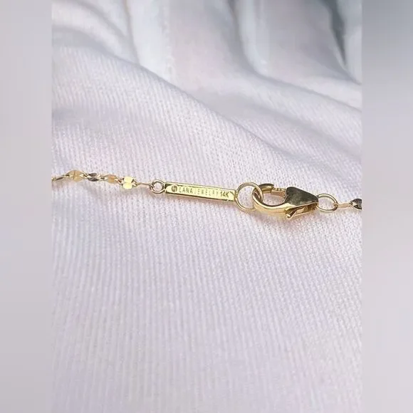 Lana Petite Cross Bar Lariat Necklace - Picture 10 of 12